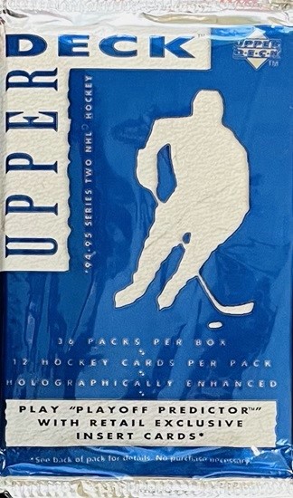 1994-95 Upper Deck Series 2 Hockey Retail Balíček
